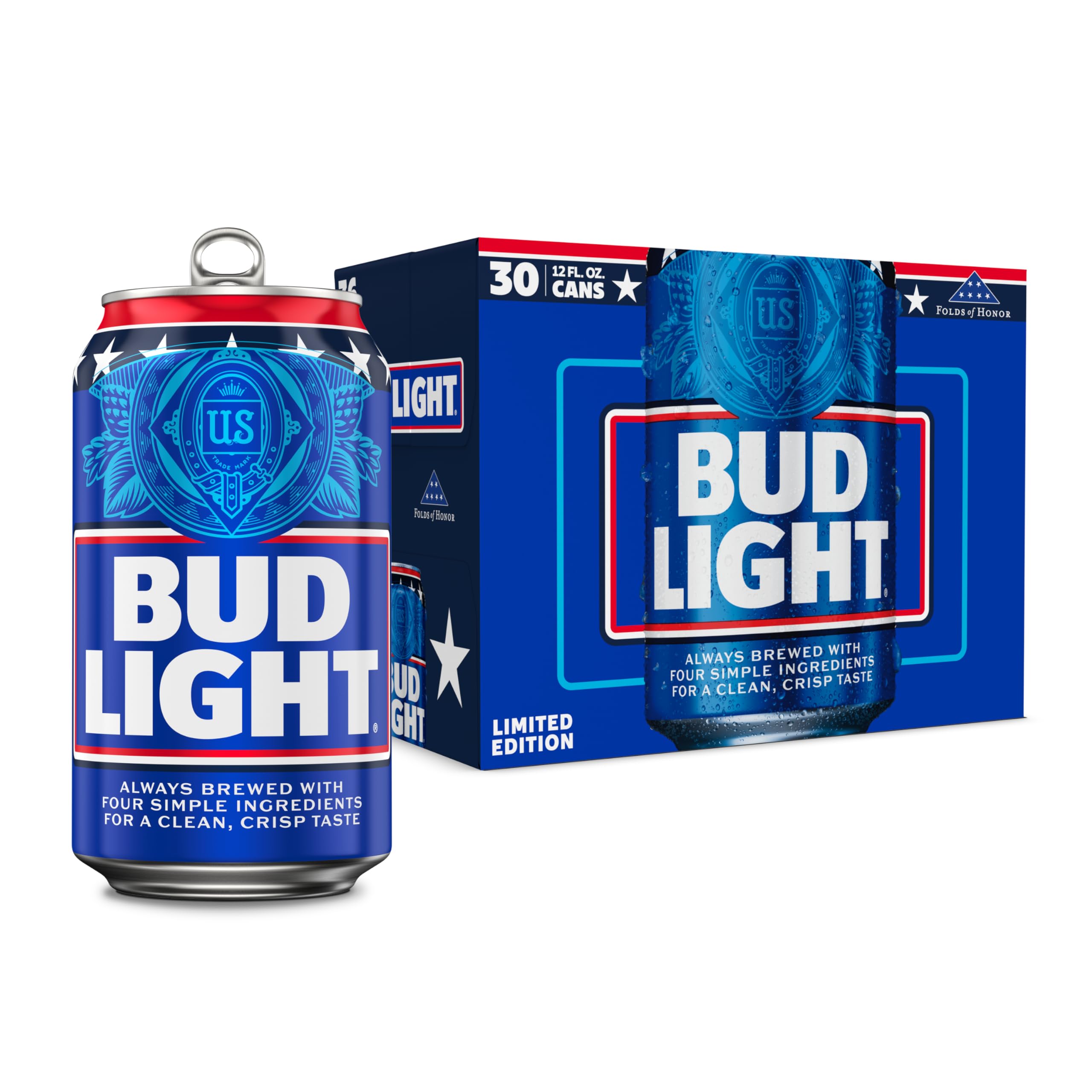 Bud Light, 30Pk, 12 Fl Oz Cans, 4.2% Abv