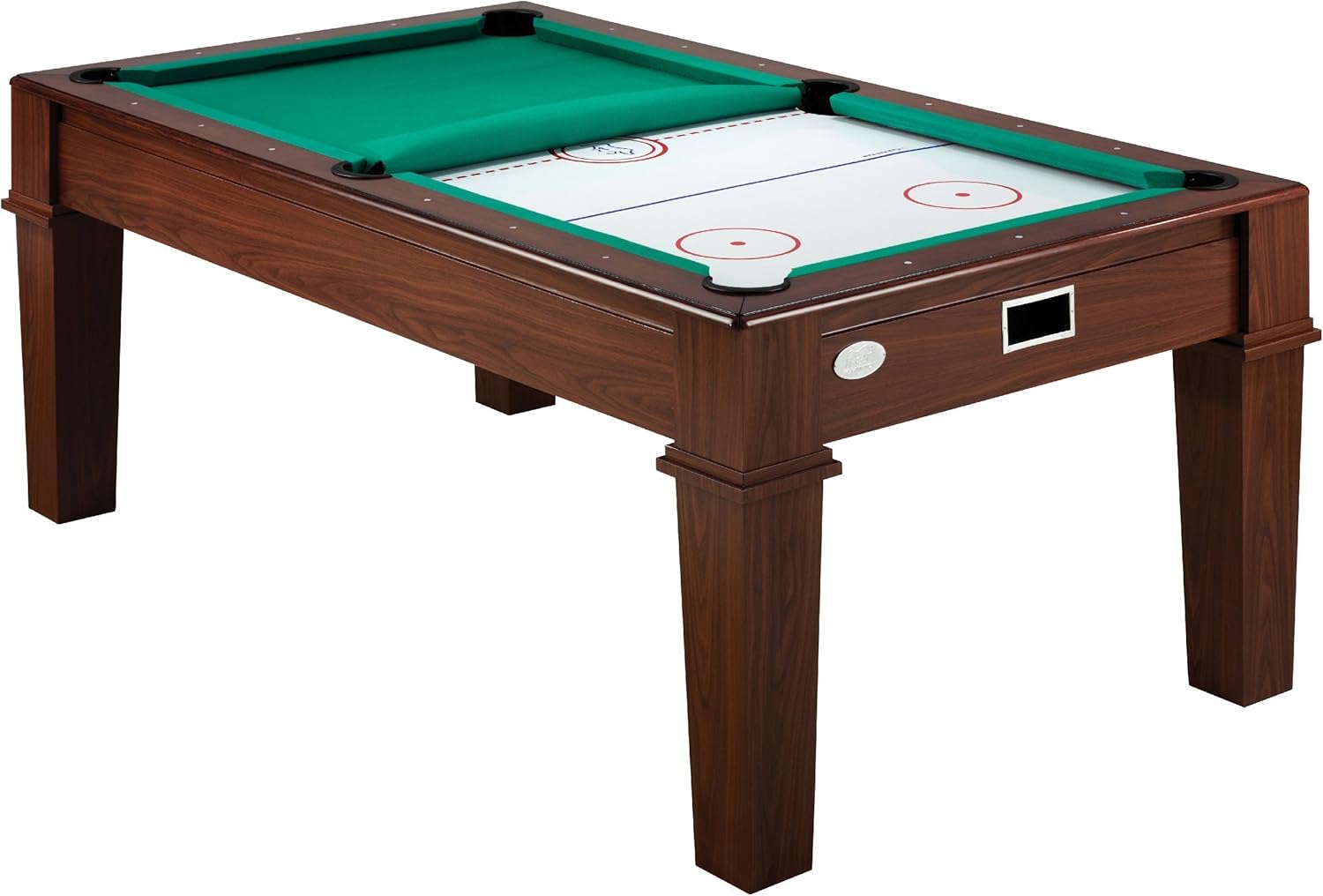 Harvard 7-Foot 2-in-1 Roll Up Table with Billiards and Air Hockey
