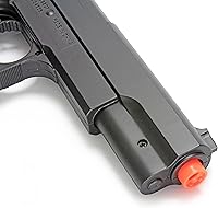 Vista 7 de BBTac 1911 Dual Spring Airsoft Pistols P169 – 2-Pack High Performance 260 FPS Airsoft Handguns, Spring Powered Airsoft Guns for Target Shooting &