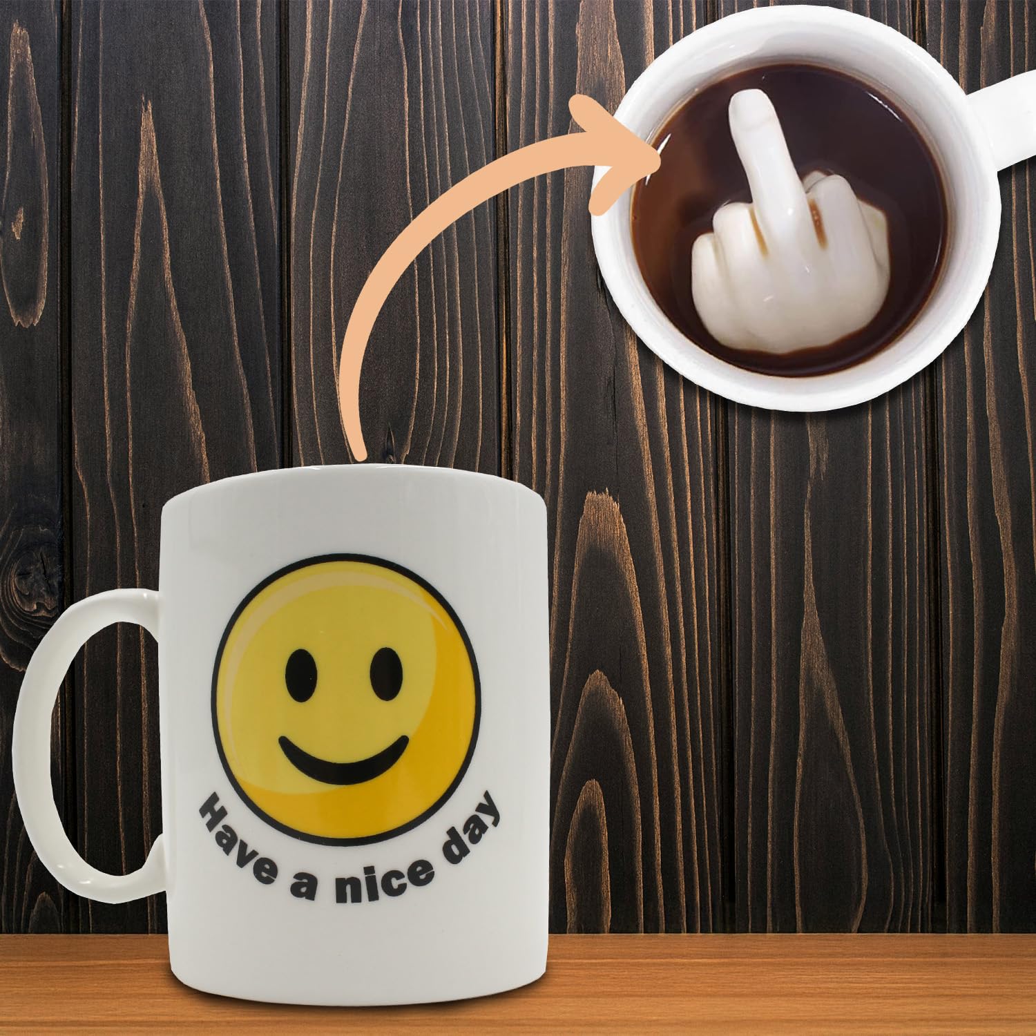 Tazza Personalizzata Waving Monkey – Unigift – Compleanni, Natale, Anniversari – Ceramica, Microonde E Lavastoviglie