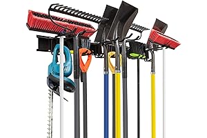 Wall-Mounted 8-Piece Omni Tool Storage Rack