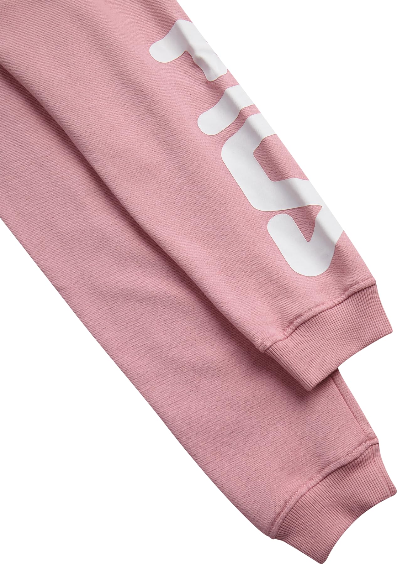 Fila Pantaloni della tuta da ragazza, in morbido cotone misto, per ragazze, con coulisse in vita e tasche, pantaloni da jogging alla moda per bambini