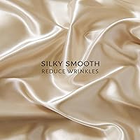 Vista 4 de HOdo Home Funda de edredón de satén, tamaño Queen, 3 piezas, funda de edredón similar a la seda, ultra suave y transpirable, juego de ropa de cama