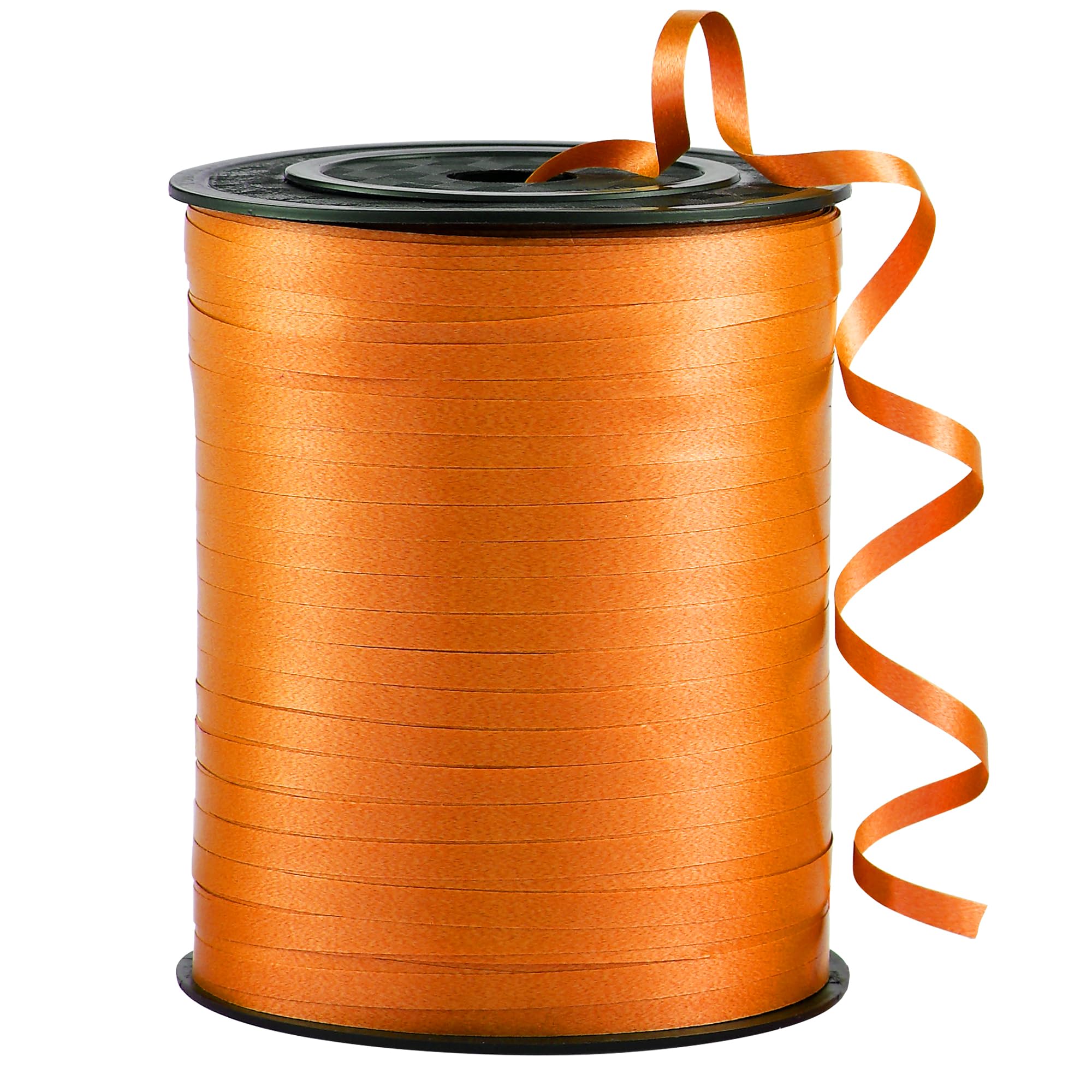 sxvblly 500 Yards Orange Curling Ribbon Balloon String Ribbon for Gift Wrapping Birthday Party Florist Supplies Festive Crafts Wedding Decorations