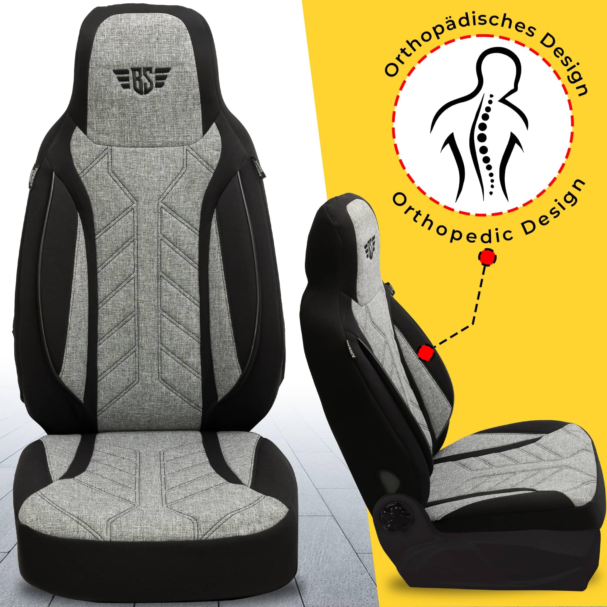 BREMER SITZBEZÜGE Housses de Protection pour Camping-Car, pour Fiat Ducato Jumper Boxer PLKT201