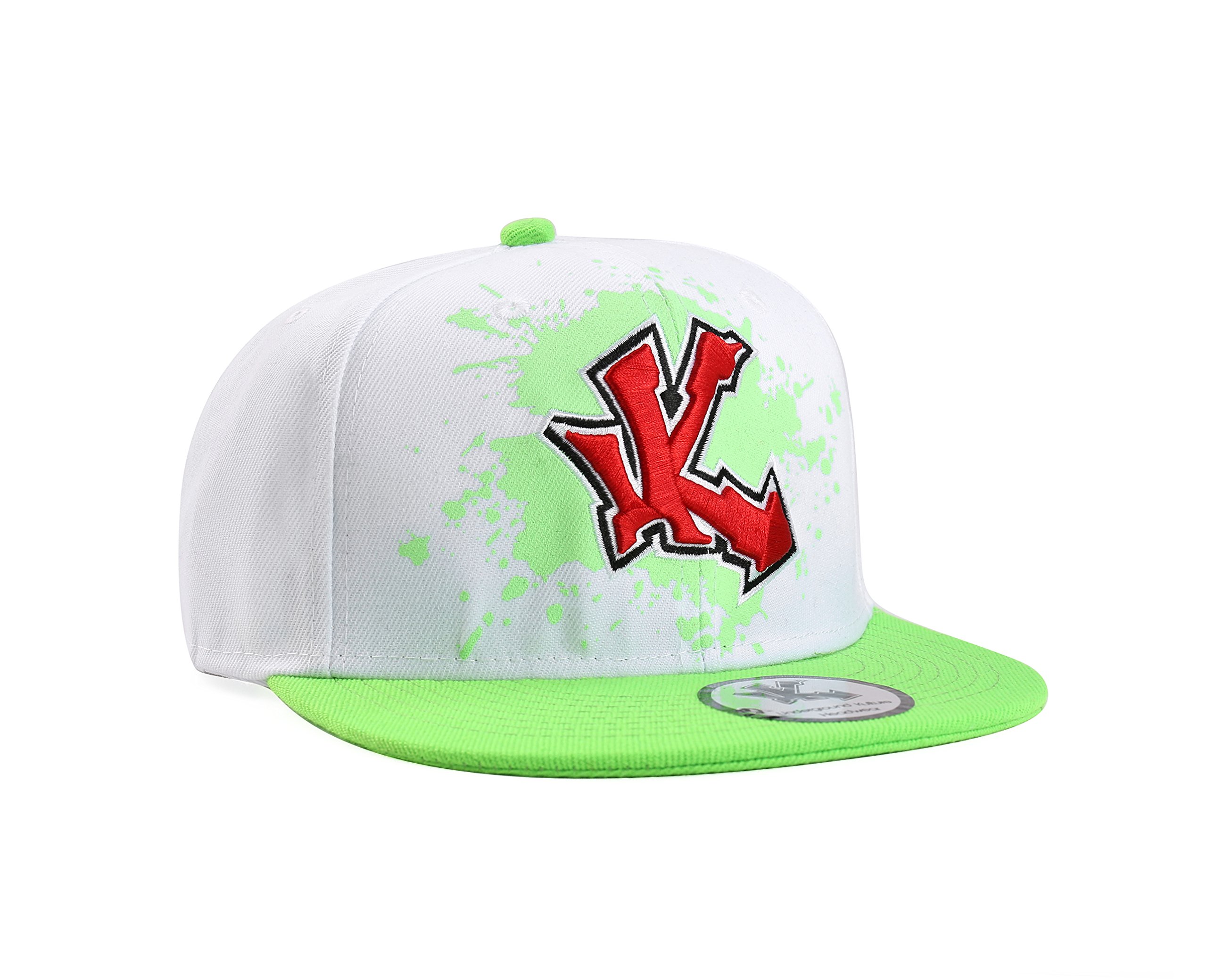 Underground Kulture Green Splash Snapback Baseball Cap