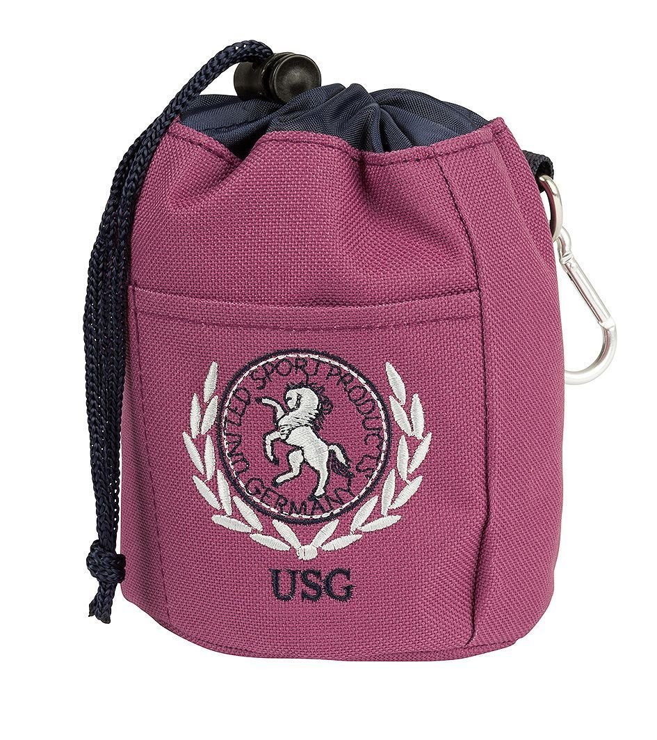 USG Treats Pouch Sea Blue/Grey with USG Embroidery, mit USG-Stickerei