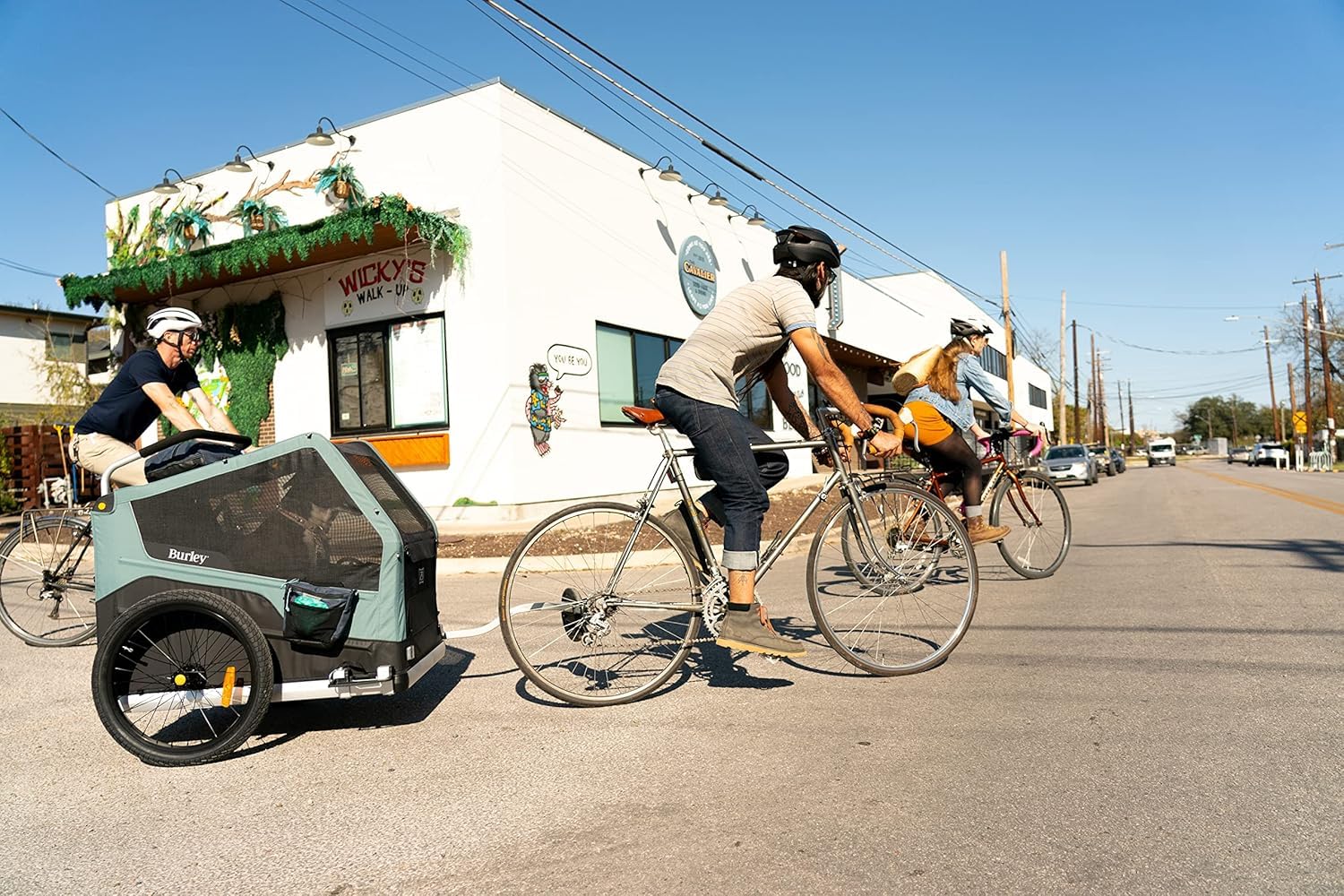 Burley Bolsa de Remolque para Mascotas para Remolque de Bicicleta de Perro