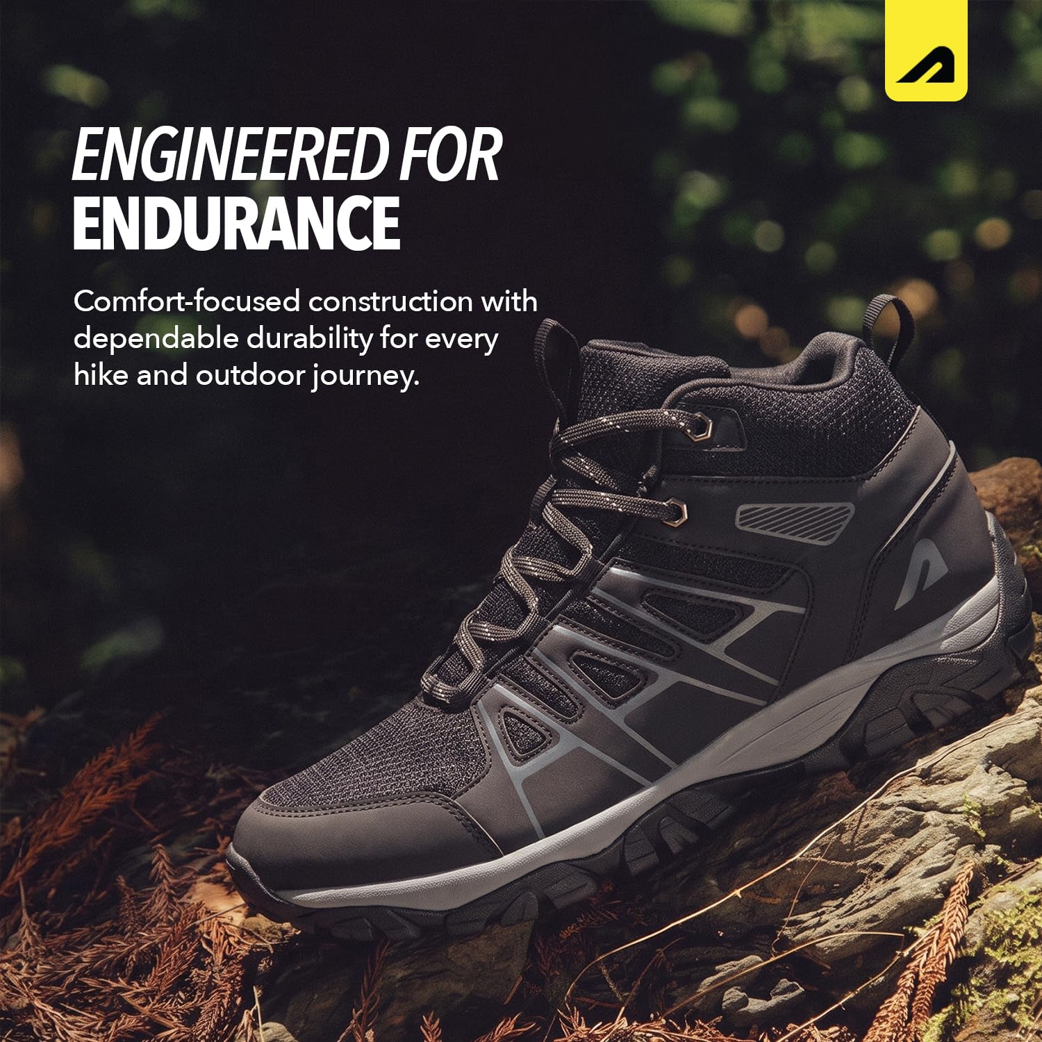 Boldfit Trekking Shoes for man Anti Slip Hiking Shoe for man Outdoor Trekking Shoe for Men Breathable Hiking Boots Comfortable Riding Shoes for Bikers lace up Riding Boots 1