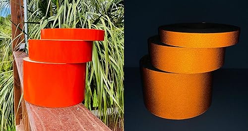 Cinta reflectante naranja grado súper ingeniero (SEG) Nikkalite (1 pulgada, 10 pies)