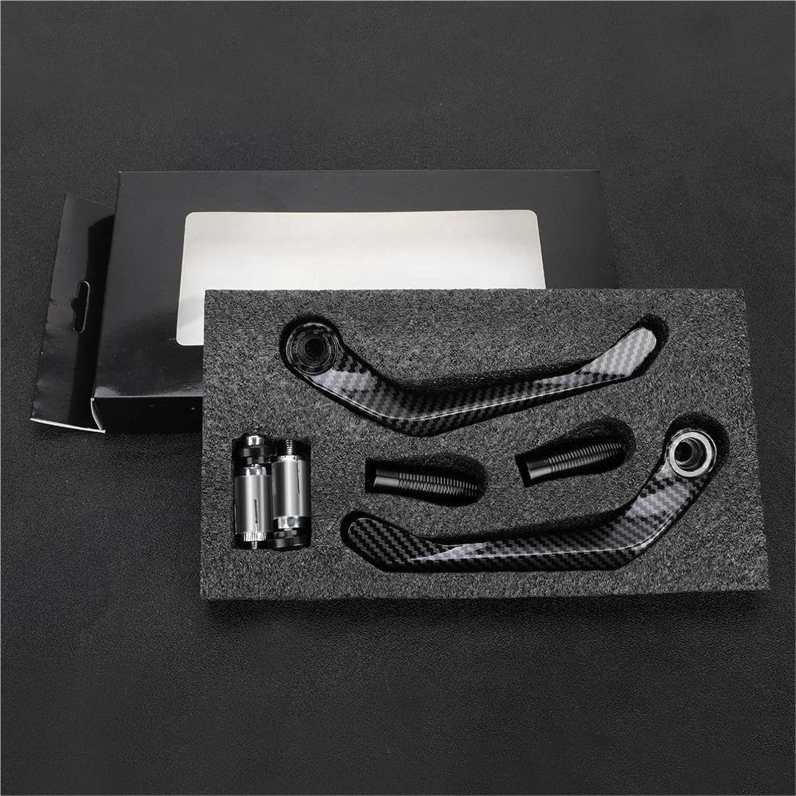Zapora Black B Controls Parts Motorcycle Handlebar Brake Clutch Lever Handguard Protector Accessories For Kawasaki Z1000 Sx Z1000sx 2011-2017(Black B)