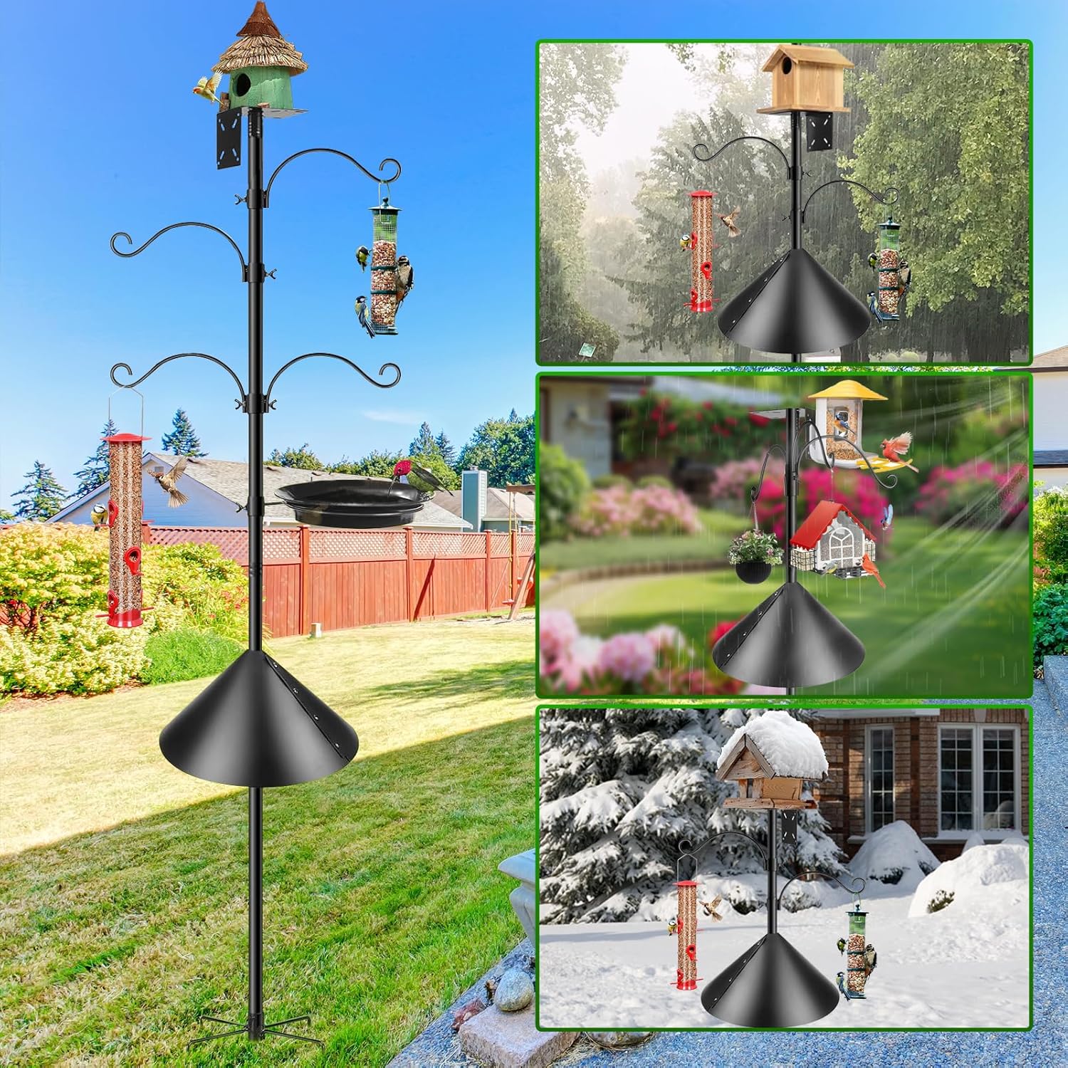 Bird Feeder Pole