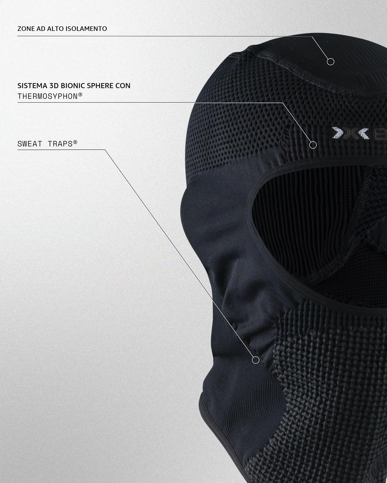 X-Bionic Stormcap Face 4.0, Mask