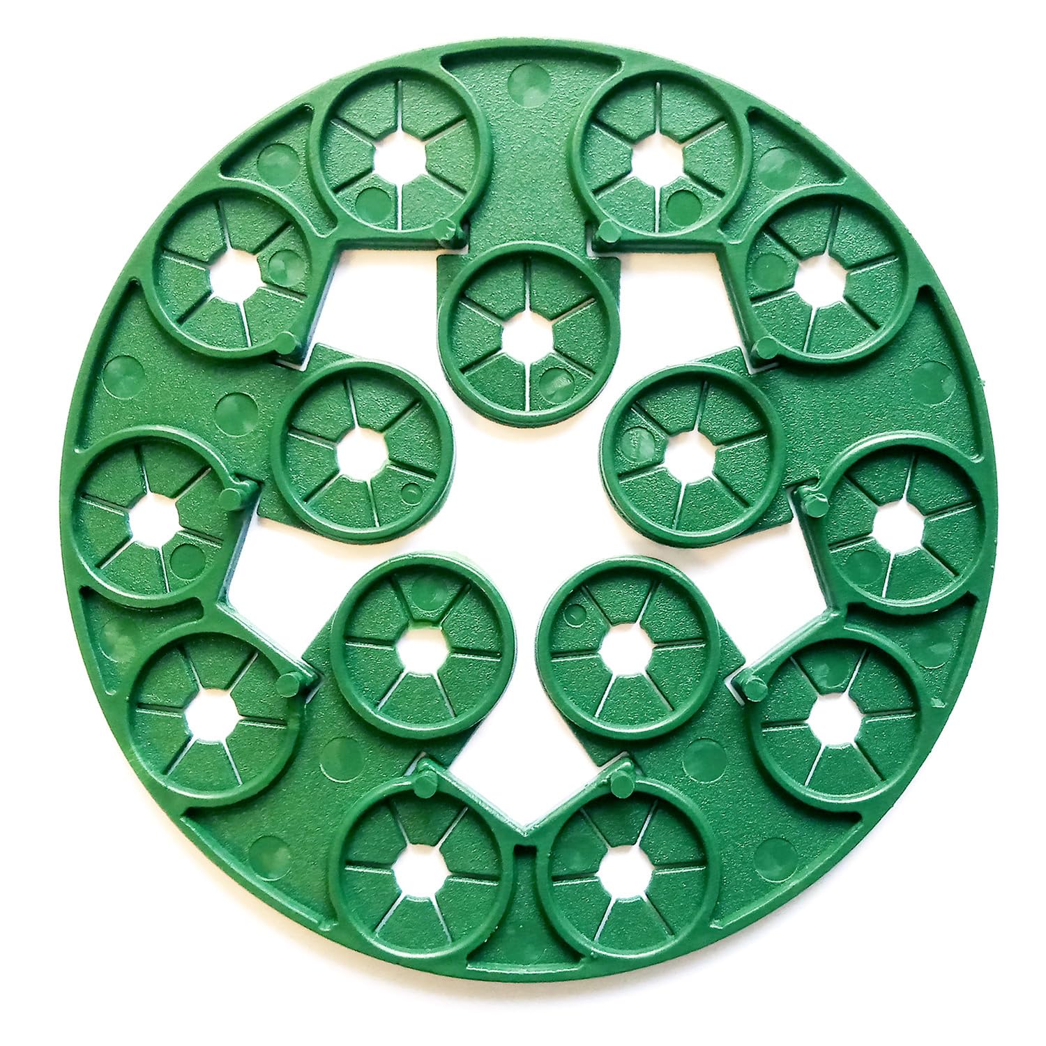Elixir Gardens | Wigwam Grips, Garden/Bamboo Cane Support Clips for Peas, Beans and more | Various quanities Available | (x2)