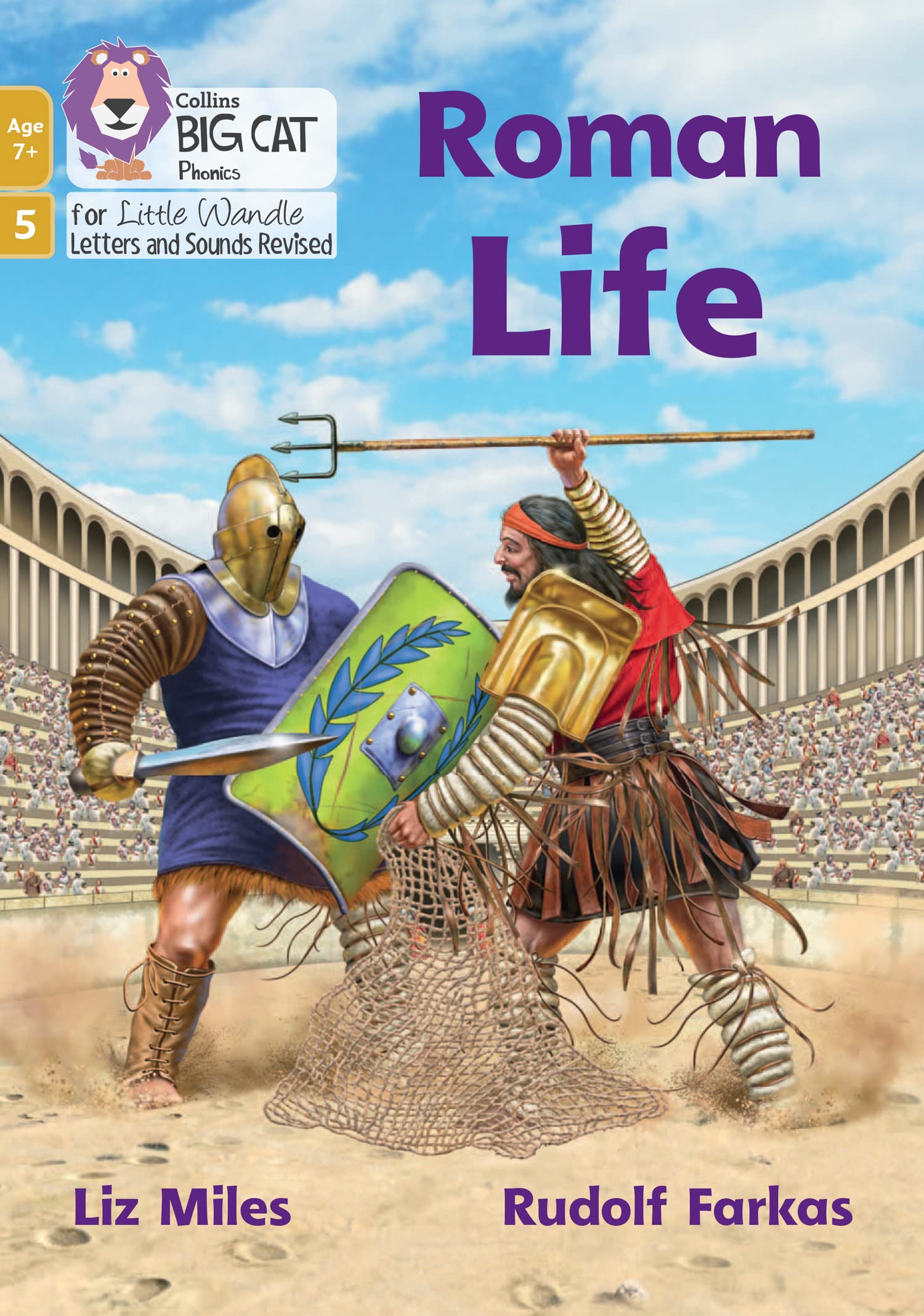 Roman Life: Phase 5 Set 2 (Big Cat Phonics for Little Wandle... - Miles, Liz