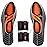 Thermrup Electric Heated Insoles Foot Warmers Rechargeable Li-Ion Battery(4 Temperature Settings) Size 4.5-14, Far Infrared, High Temperature