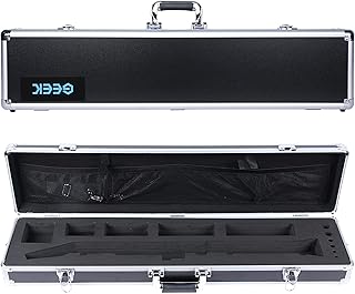 GEEK Professional Hard Case for AKAI EWI Solo Suitcase Electronic Wind Instrument Handled Case Full Protection Big Volume for Packing EWI’s Body Batteries Accessories (Single Solo)