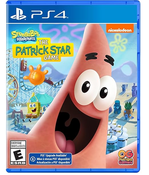 Spongebob Squarepantse The Patrick Star Game for Playstation 4
