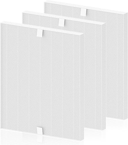 Paquete de 3 filtros de repuesto HEPA 5510 5520 Q para purificador de aire WINIX 5510 5520 PlasmaWave, filtro HEPA verdadero de grado H13, reemplaza