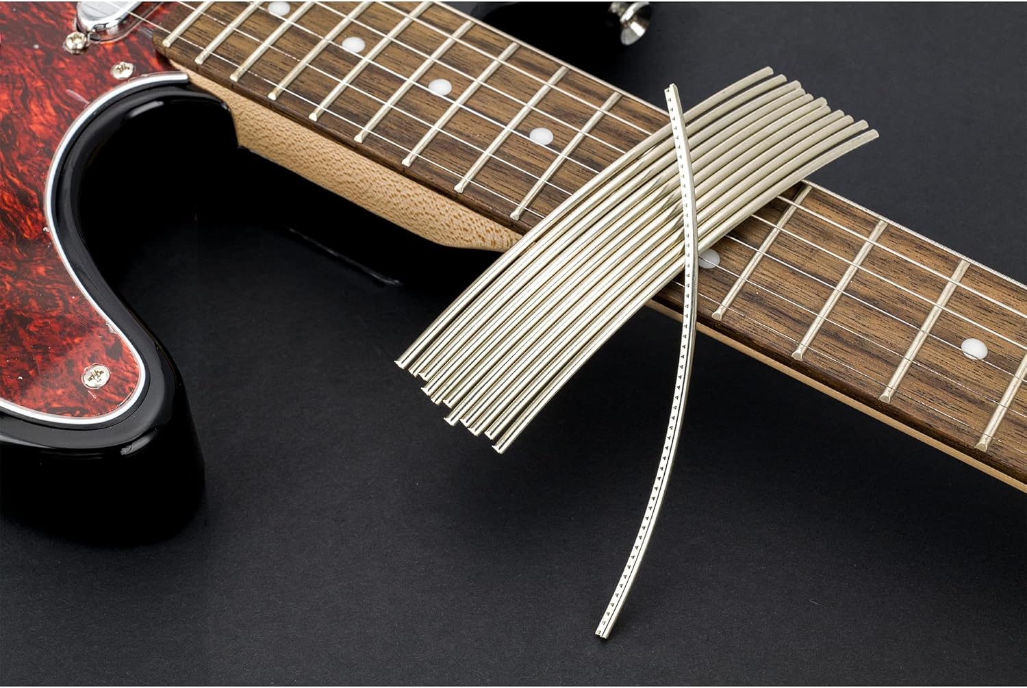 Sintoms E290130 Elite Series Nickel Silver Extra Hard 2.9mm Jumbo Fret Wire Set for Ibanez ESP Jackson Hard Rock Metal Guitar Bass