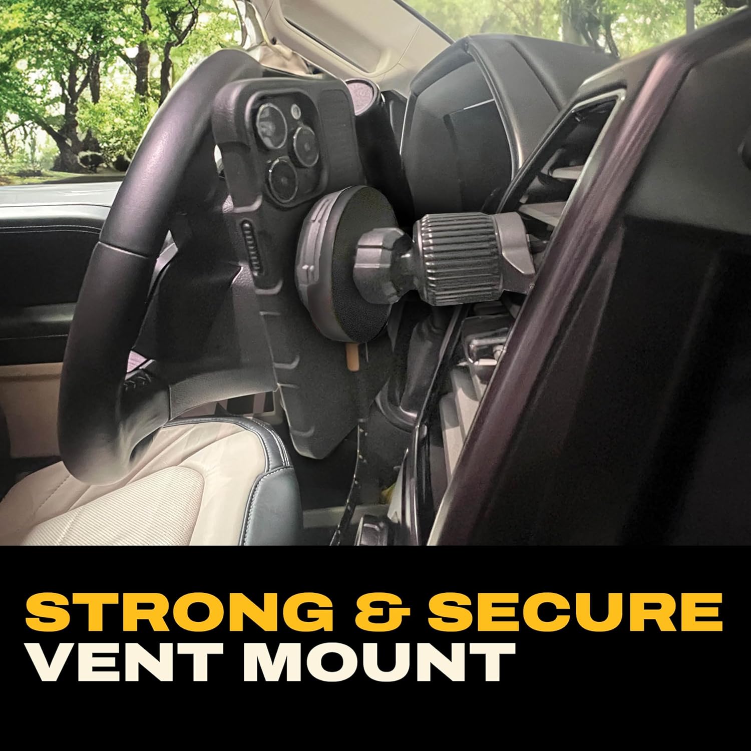 DEWALT Magnetic Phone Holder for Car Kit, Heavy Duty Wireless Charger, Vent Mount, Dash Mount, Charging Mounted Holders Cell Phone Holders for Your Car Accessories for Women Men for iPhone 17 16 15 14 - Image 4