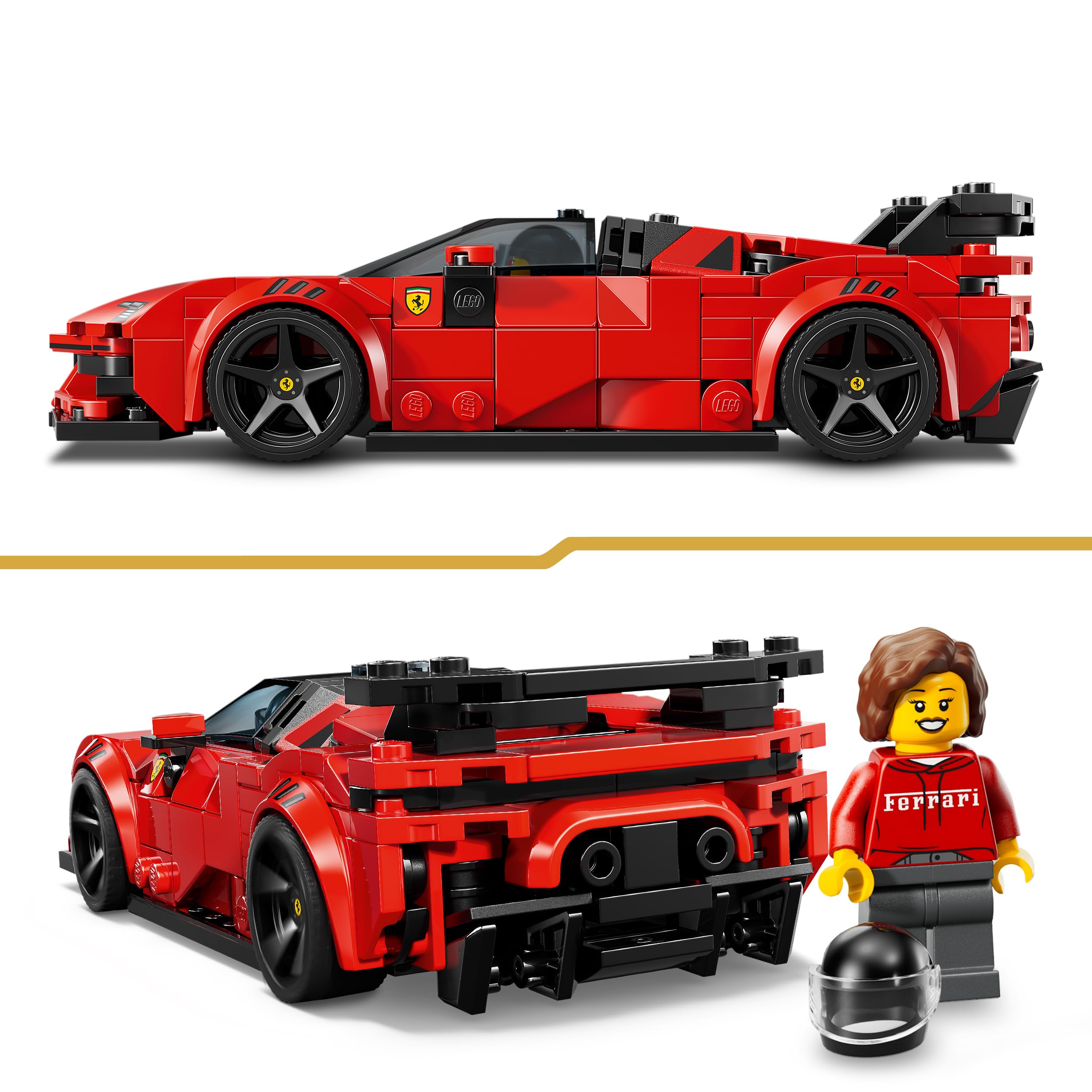 LEGO Speed Champions Ferrari SF90 XX Stradale Sports Car - Model Car and Building Set - 77254 — Amazon image 5