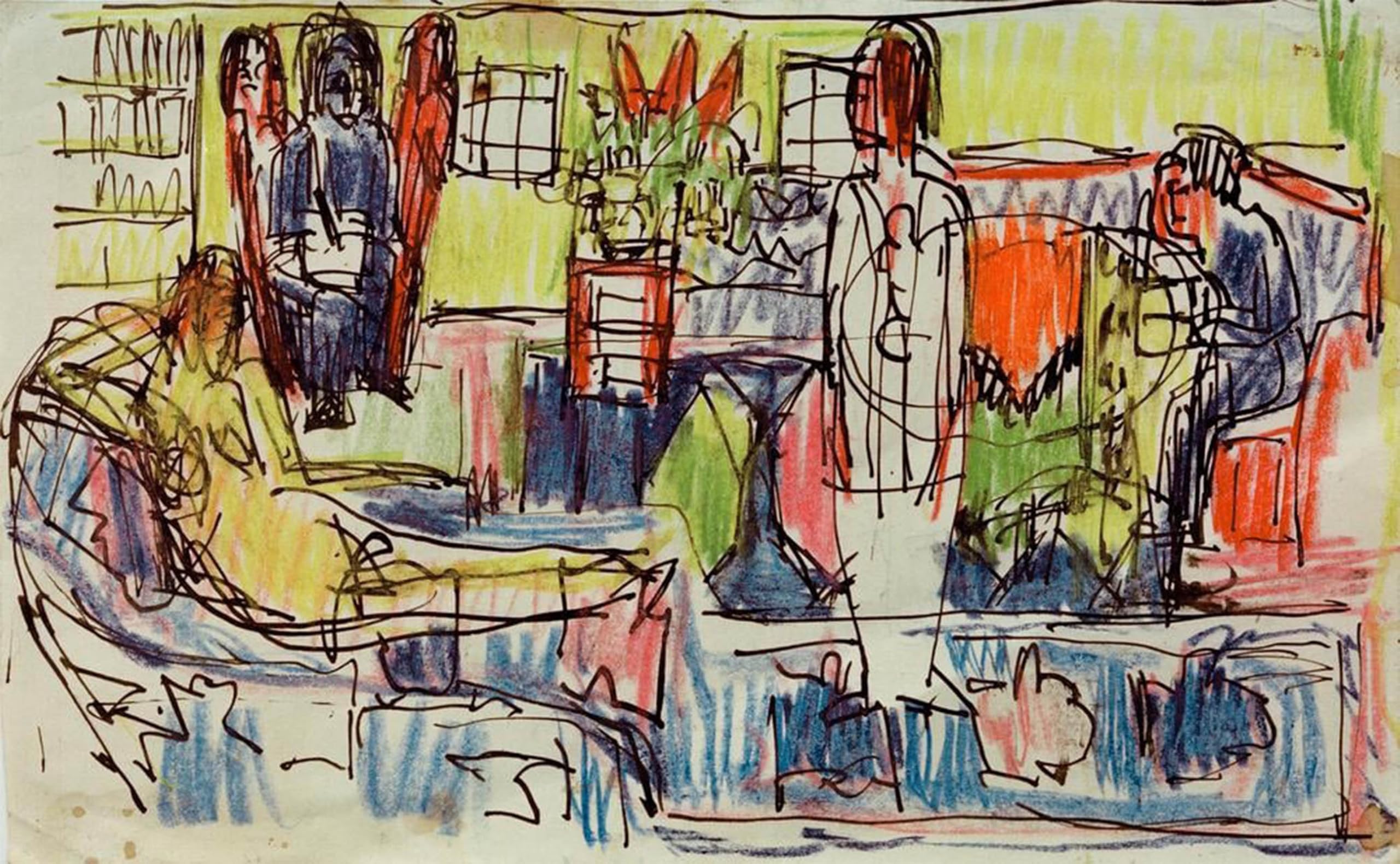 Impression d'art mural Kirchner affiche vintage bohème moderne - 5