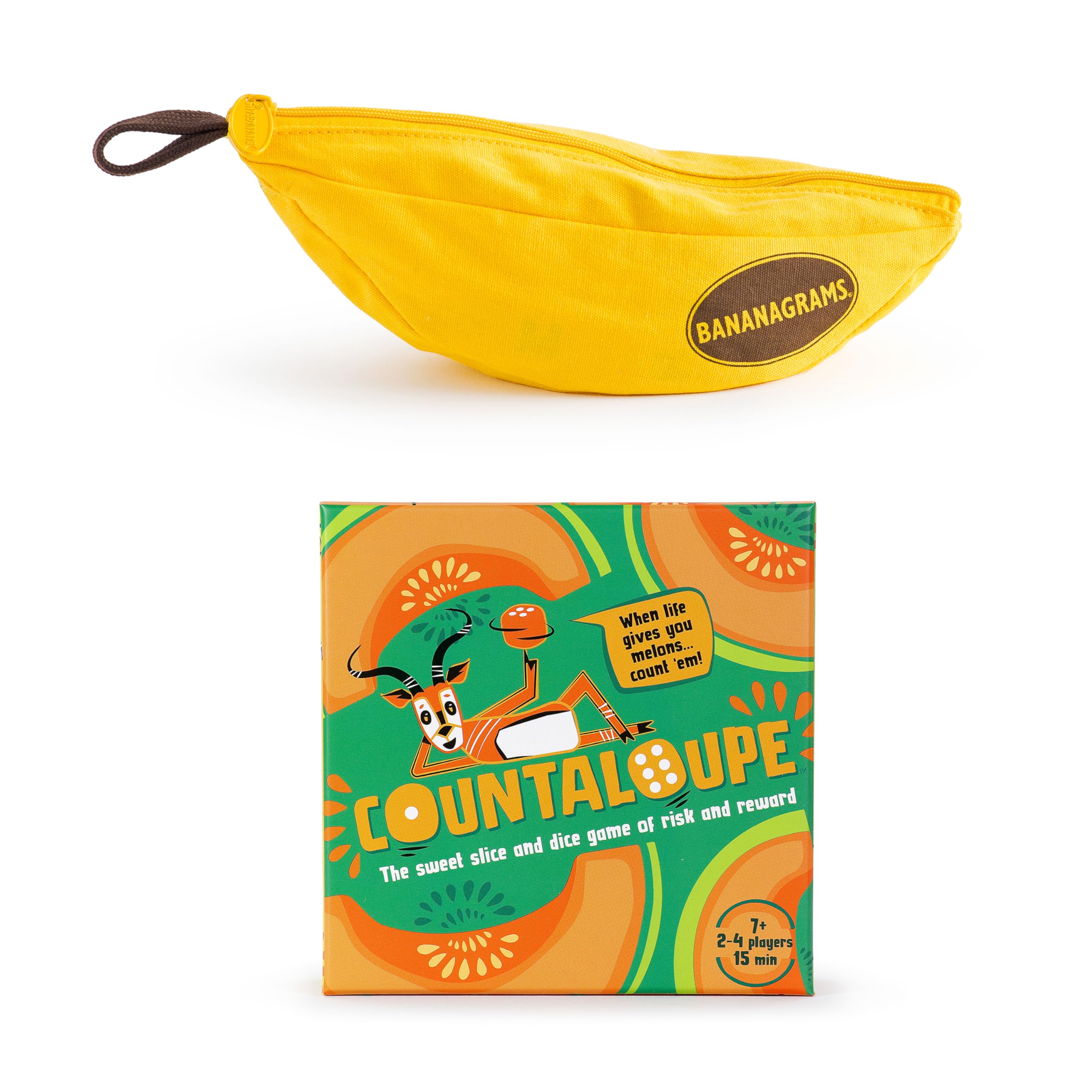 BANANAGRAMS Classic & Countaloupe Bundle.