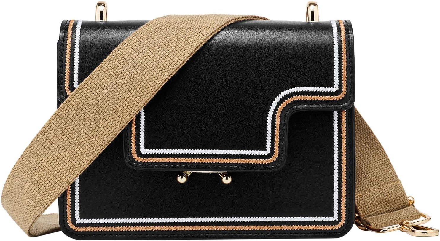 Wide Shoulder Purse Strap Replacement Adjustable Belt Canvas Bag Crossbody Handbag - Image 6