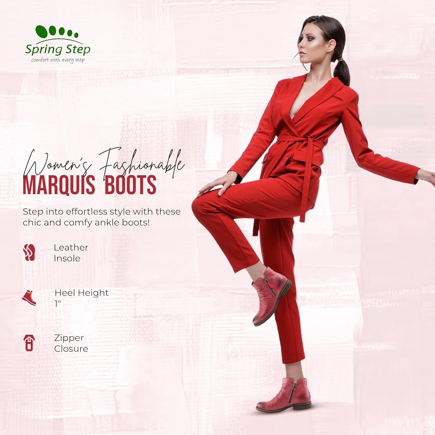 Spring Step Women's Marquis Ankle Boot