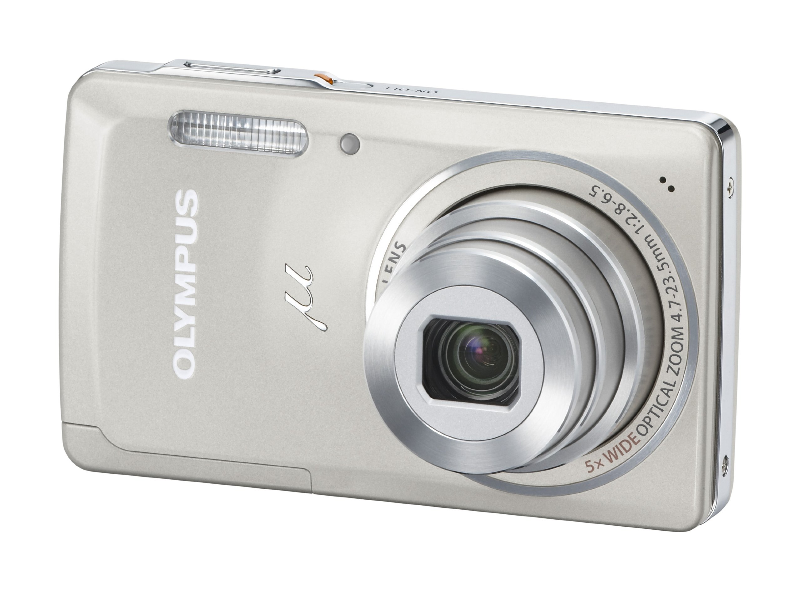 Amazon | OLYMPUS デジタルカメラ μ-5010 チタニウムシルバー (広角 