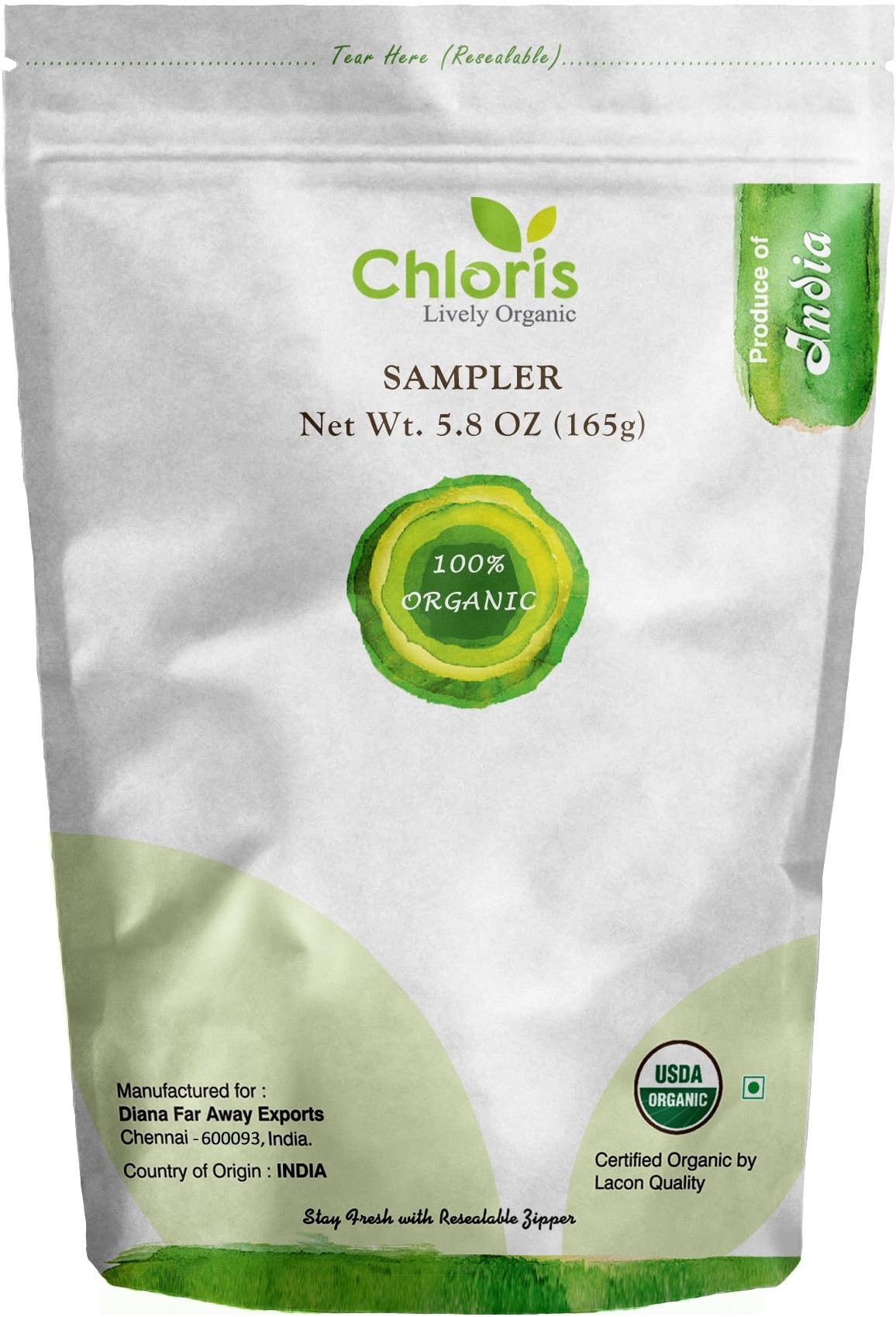 Chloris-Organic Gourmet Starter Pantry Pack, 4.8 Oz