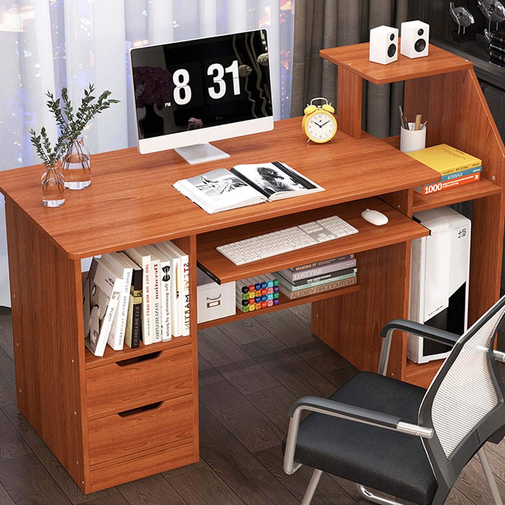 Buy BNMKL Computer And Writing Desk, Study Workstation Writing Desk