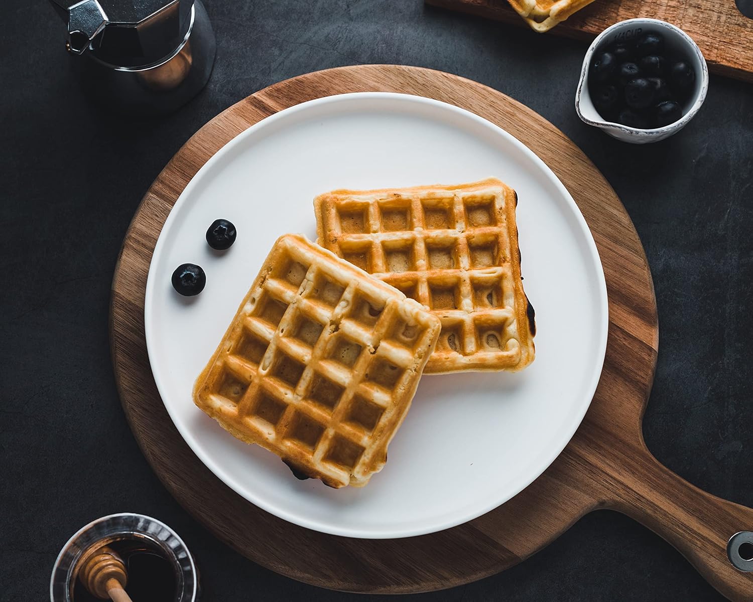 ORANGE WAFFLE MAKER MACHINE WITH COMFORTABLE HANDLES FOR KITCHEN GAS STOVE | NON-STICK WAFFLE MAKER | PAN PRESS PLATE COOKING BAKING TOOL | SANDWICH TOASTER | SPATTER FINISH