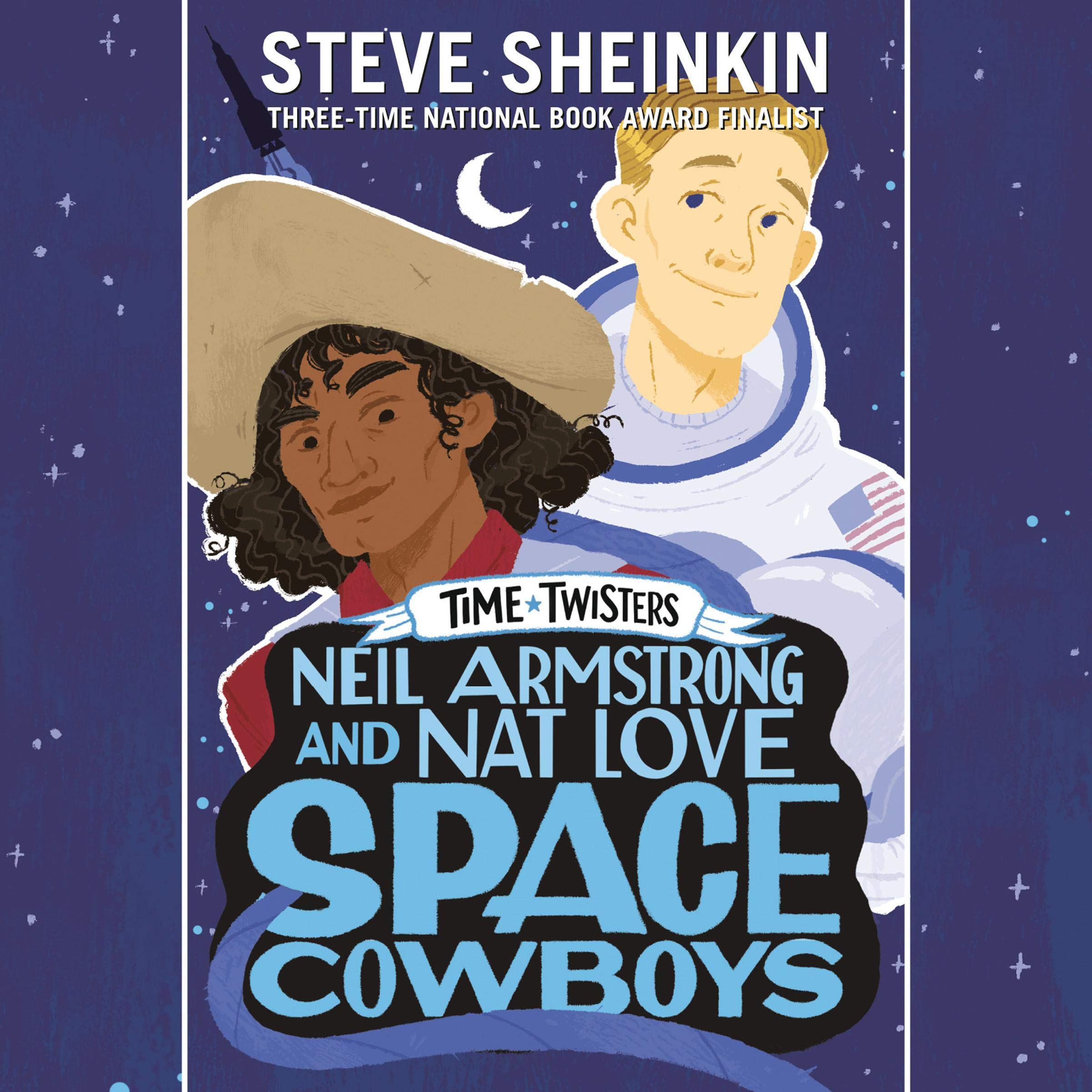 Cover art for Neil Armstrong and Nat Love, Space Cowboys