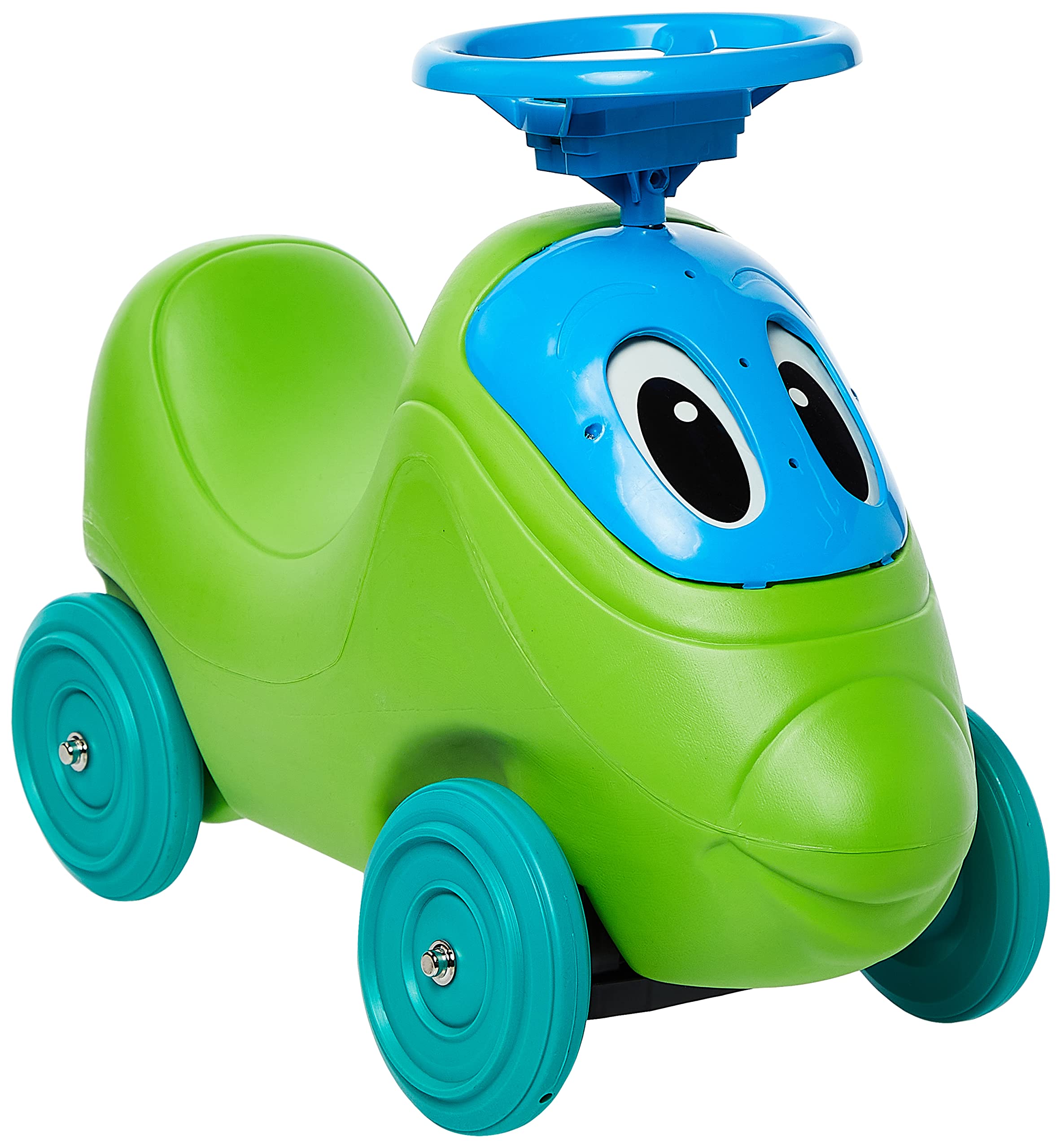 Ching Ching CA-02 BULLET CAR W/MUSIC IC - GREEN AND YELLOW - 1~3 YEARS OLD