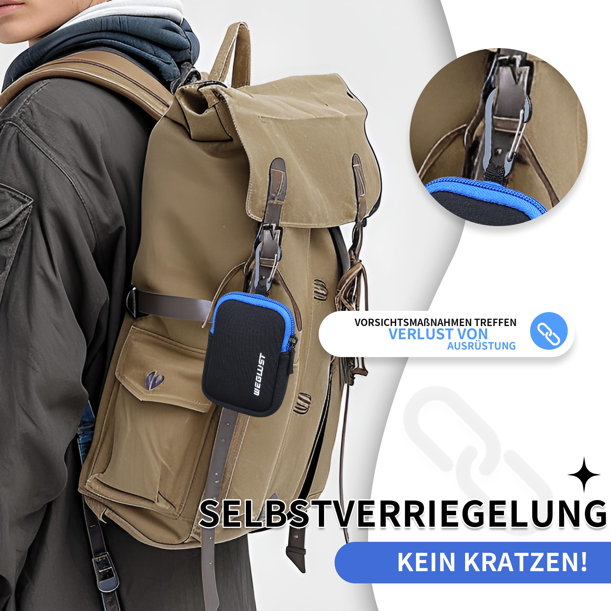 für Bosch Kiox 500 Schutzhülle mit Neoprentasche | E-Bike Displayschutz | Transparent | Stoß und Kratzschutz | Ebike Zubehör | Protective Cover fit for Kiox 500 (BHU3700)