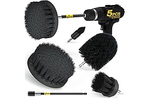 Holikme Drill Brush Power Scrubber Cleaning Brush for Grout, Floor, Tub, Shower, Tile, Bathroom