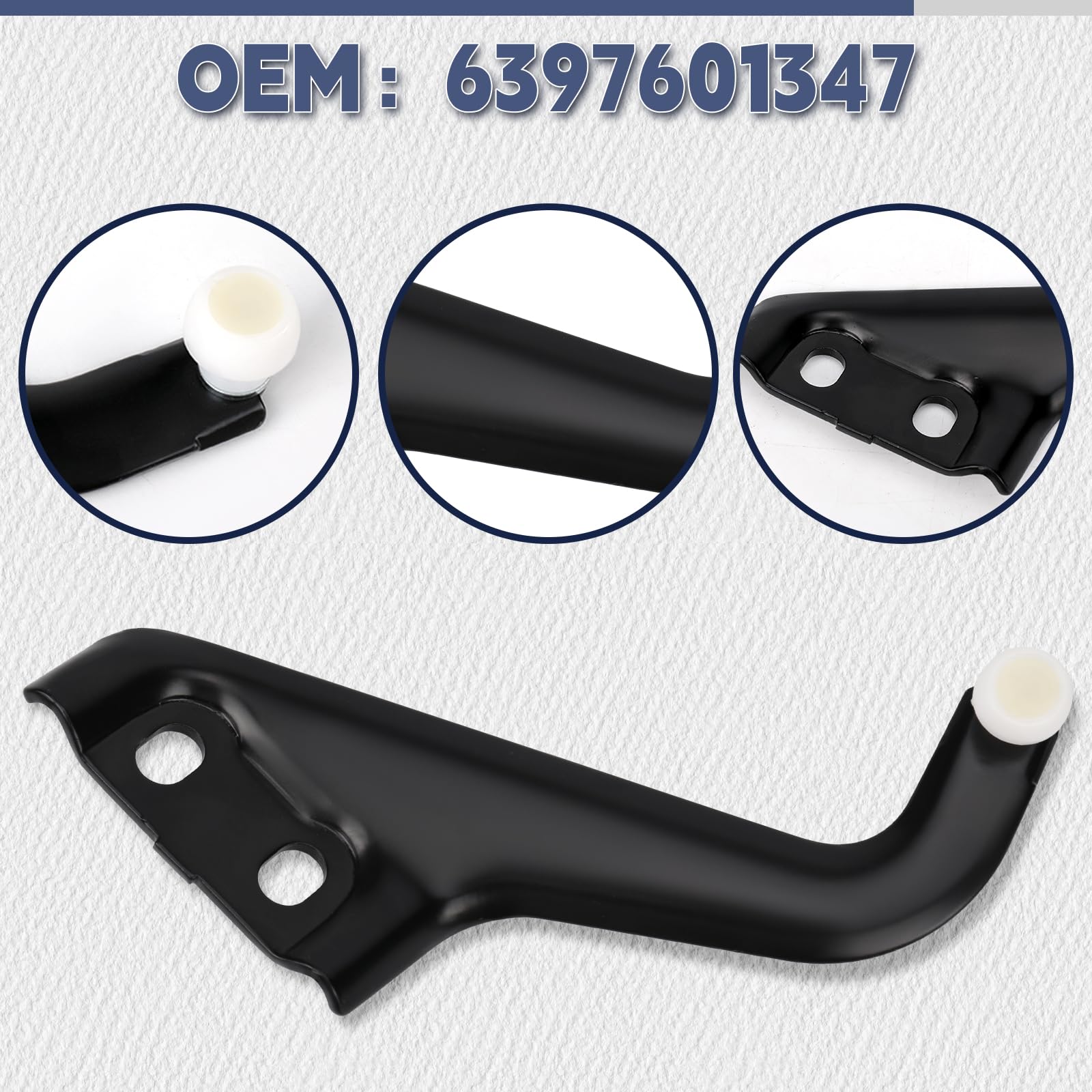 Juego de guías de rodillos para puerta corredera derecha para Mercedes-Benz Viano W639 2003-2022, guía de rodillos para puerta corredera, puerta lateral derecha para Vito/Mixto Van W639
