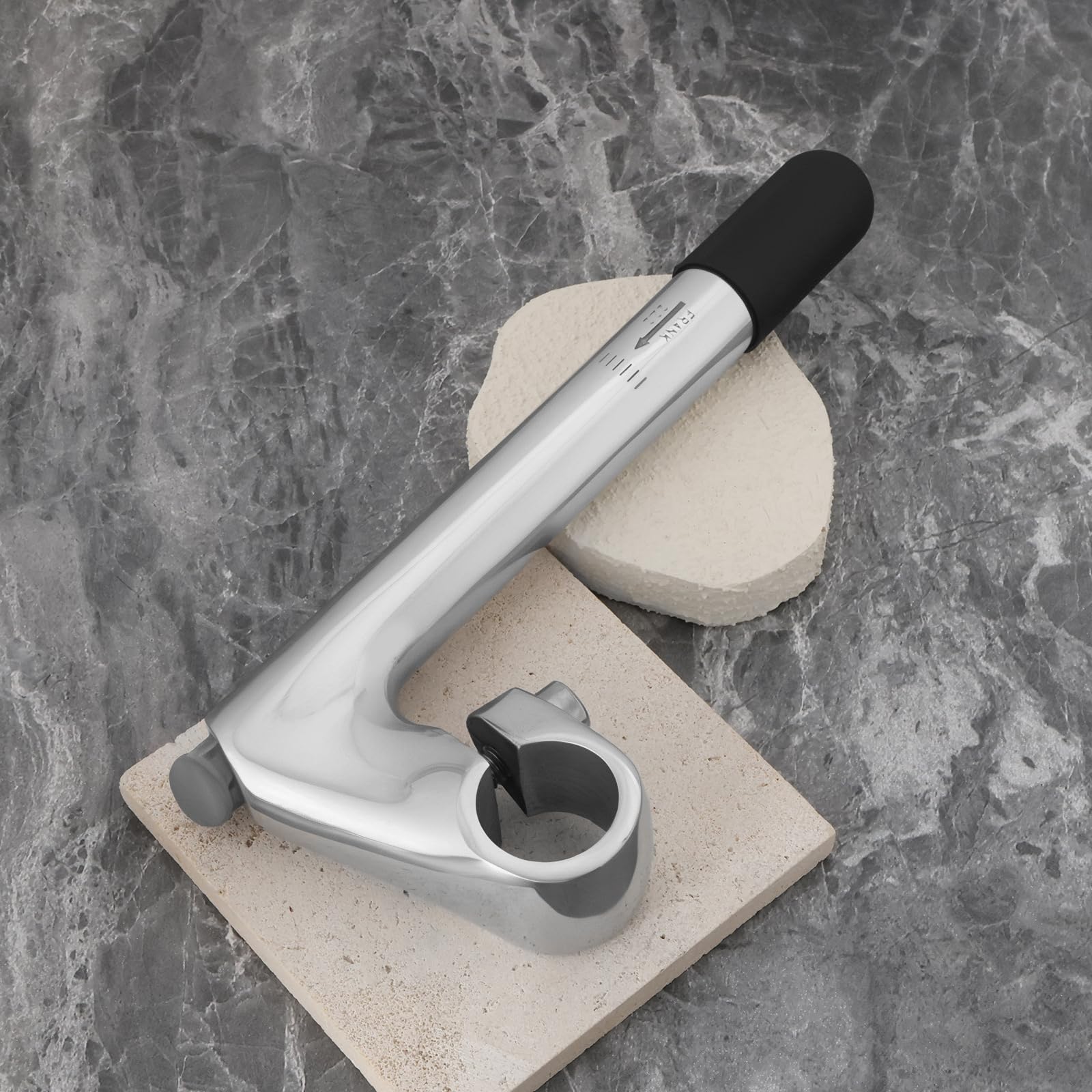 1 staffa per manubrio della bicicletta, 25,4 mm, in lega di alluminio, per forcella da strada da 1" e 25,4 mm (60 mm)
