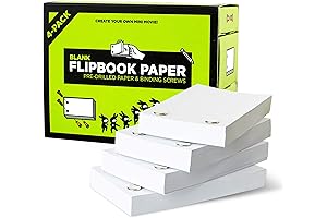 Professional Flip Book Kit, Endless Fun for Budding Animators