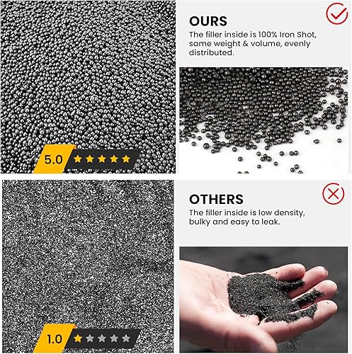 Miniatura 3 de Pesas de muñeca con trabillas para el pulgar para mujeres, hombres, niños de 2, 3, 4, 5, 6 libras, juego de pesas de mano, pesas de tobillo, guantes