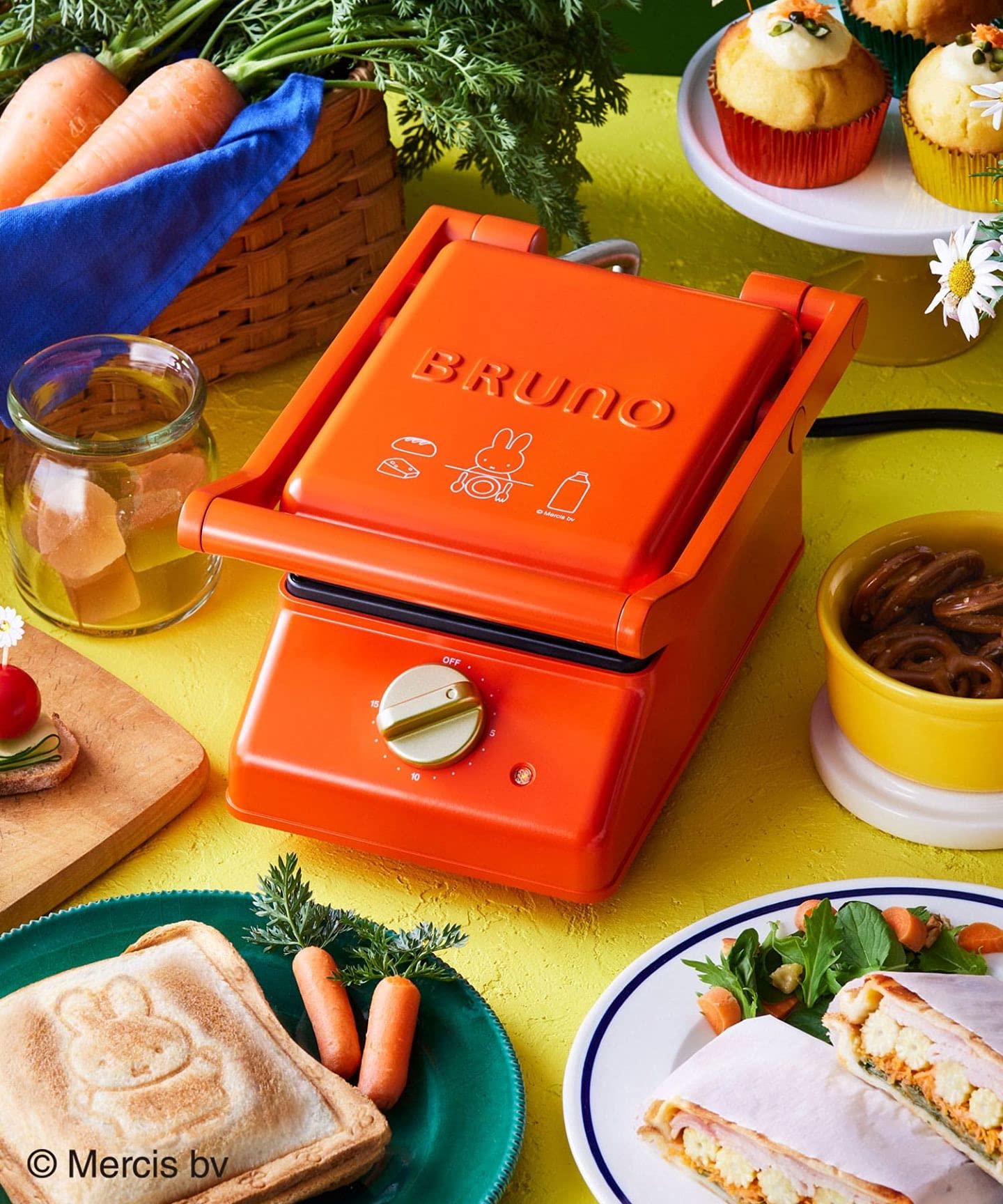 Amazon | BRUNO ブルーノ ミッフィー miffy ナインチェ グリルサンド 