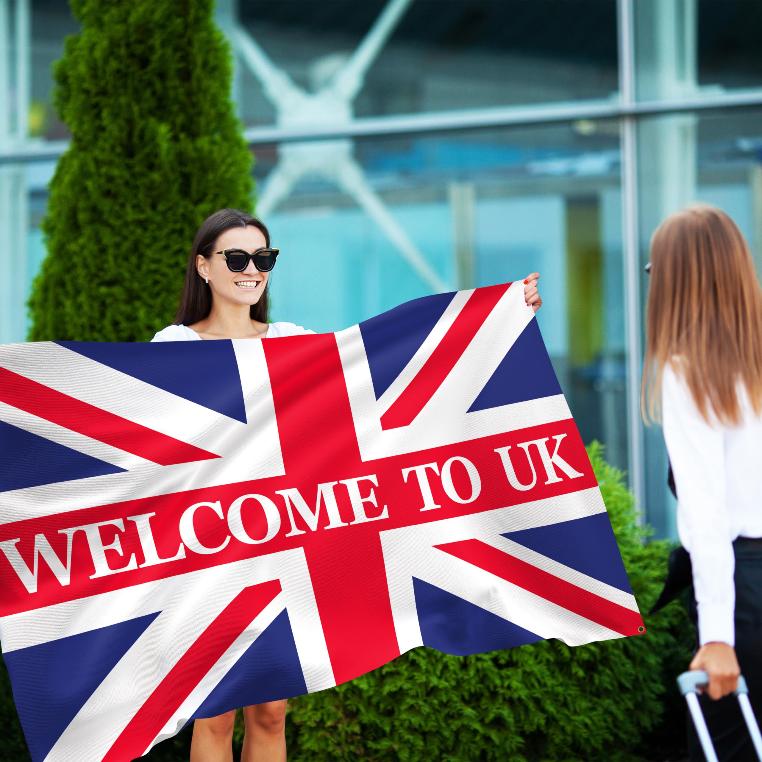 Welcome Home Banner - Union Jack Flag Welcome Home Decorations 5ft x 3ft - Welcome Back Banner - We Missed You So Much - Image 3