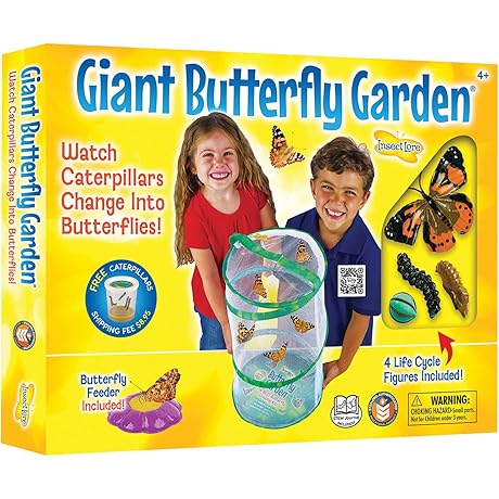 Insect Lore Grow Your Own Butterfly Garden Kit: Experience the Wonder of Metamorphosis!