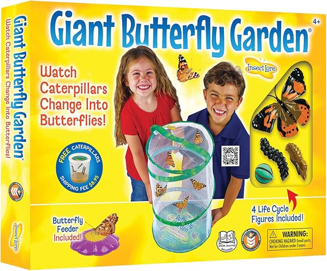 Insect Lore Giant Butterfly Garden Kit (Packaging May Vary)