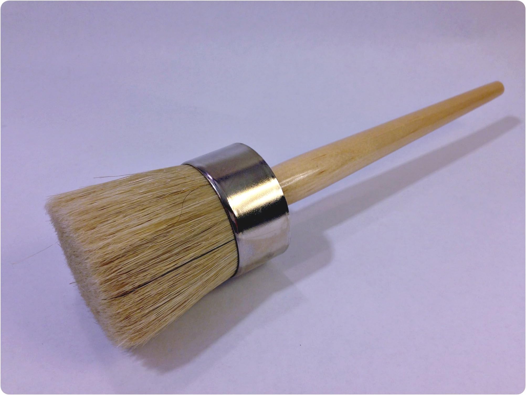 Chalk Supply Professional Round Wax Brush- X-large