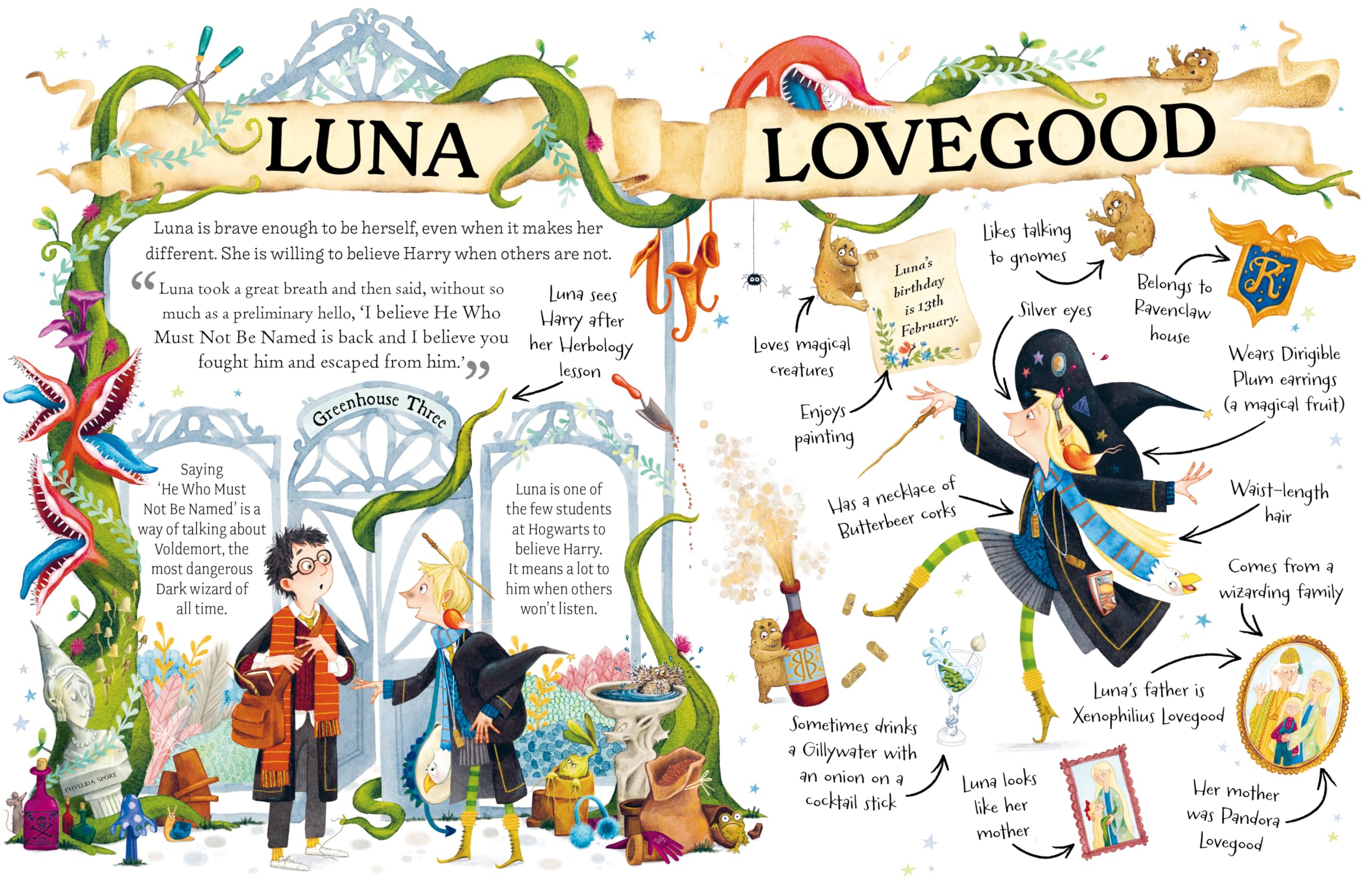 Luna Lovegood: by J.K. Rowling