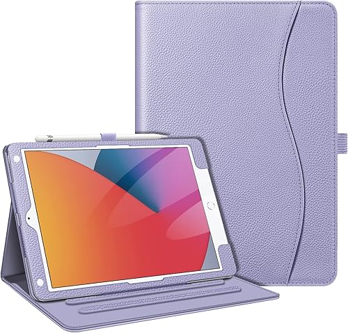 Miniatura 18 de Fintie - Funda para iPad de 9ª / 8ª / 7ª generación (2021/2020/2019) de 10.2 pulgadas - [Protección de esquinas] Funda con soporte de visualización