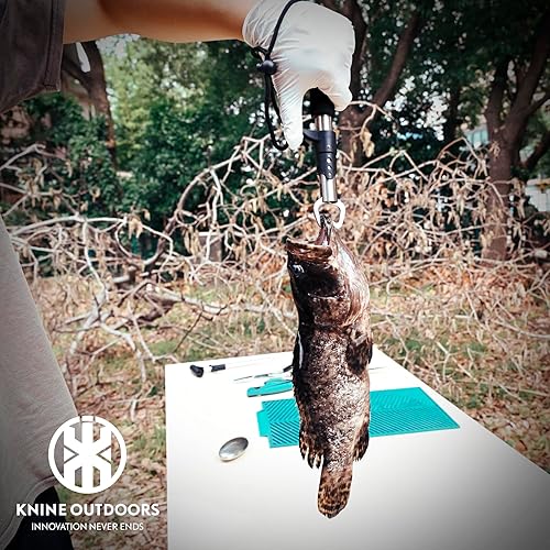 Miniatura 7 de KNINE OUTDOORS Kit de herramientas de pesca de 6 piezas, alicates de pesca, cuchillo de filete de pescado, pinza de pesca, tijeras de pesca para